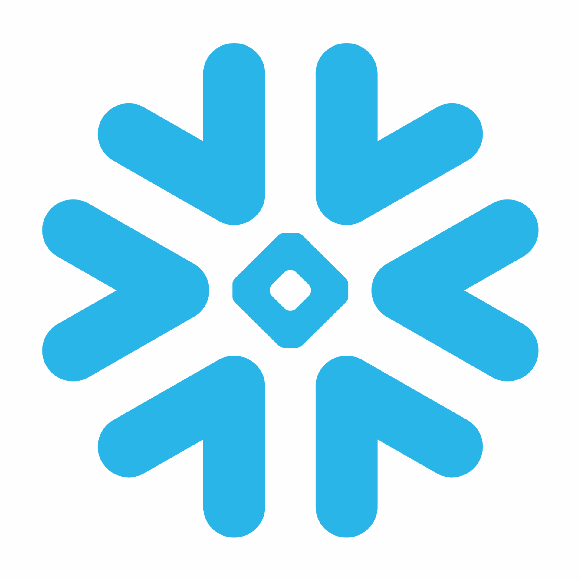 Snowflake logo